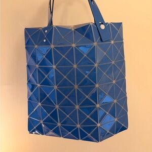 ISSEY MIYAKE BAO BAO kaiju Geometric Blue Tote Bag